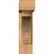 Ekena Millwork Imperial Block Smooth Bracket w/ Offset Brace, Western Red Cedar, 5 1/2"W x 20"D x 20"H BKT0604X20X20IMP05SWR - alternate 4